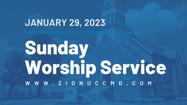 Sunday Worship Live Stream - January 29, 2023